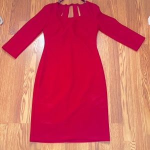 Bisou bisou Red Bodycon dress